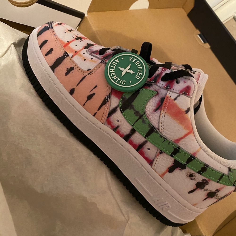 New Air Force 1 tie dye